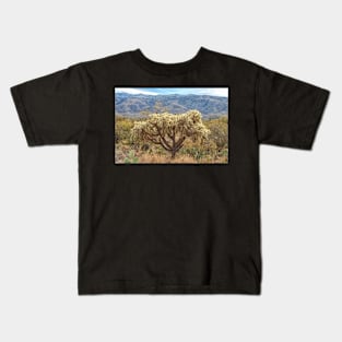 Chain-fruit Cholla Kids T-Shirt